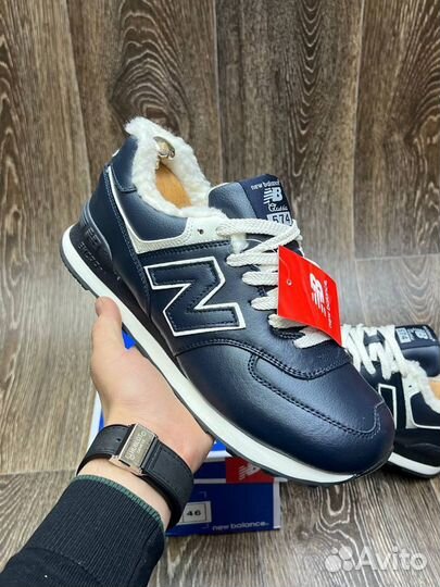 Кроссовки зимние new balance 574