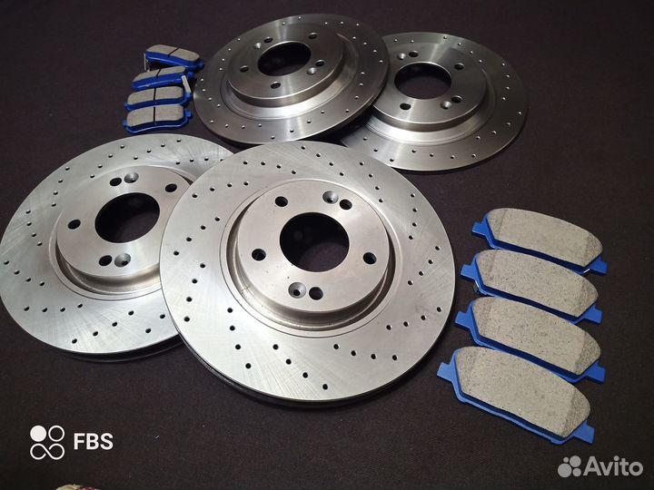 Комплект sport тормозной системы KIA ceed 3 CD