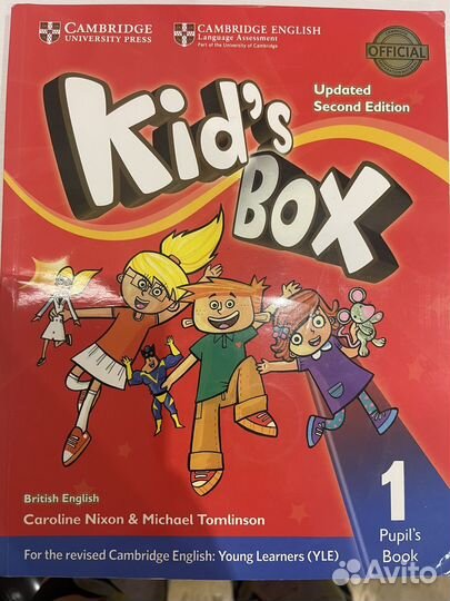 Учебник по английскому kid's box 1
