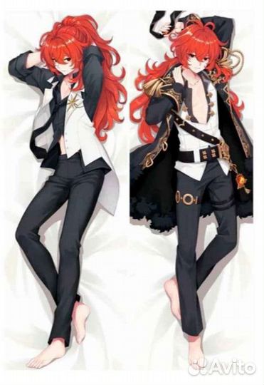 Подушка Дакимакура Геншин Импакт