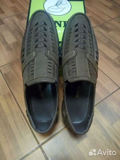 Мужские летние туфли