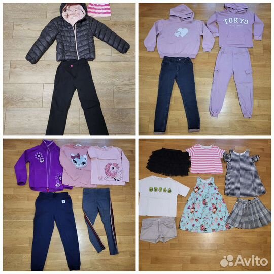 Брендовая одежда для девочки 122