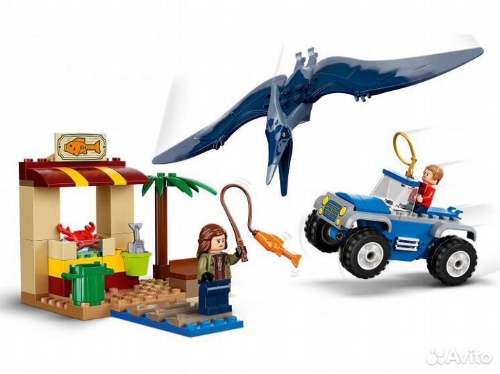 Lego Jurassic World Погоня за птеранодоном 76943