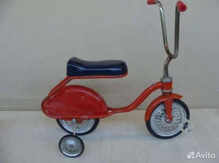 Винтажный детский велосипед