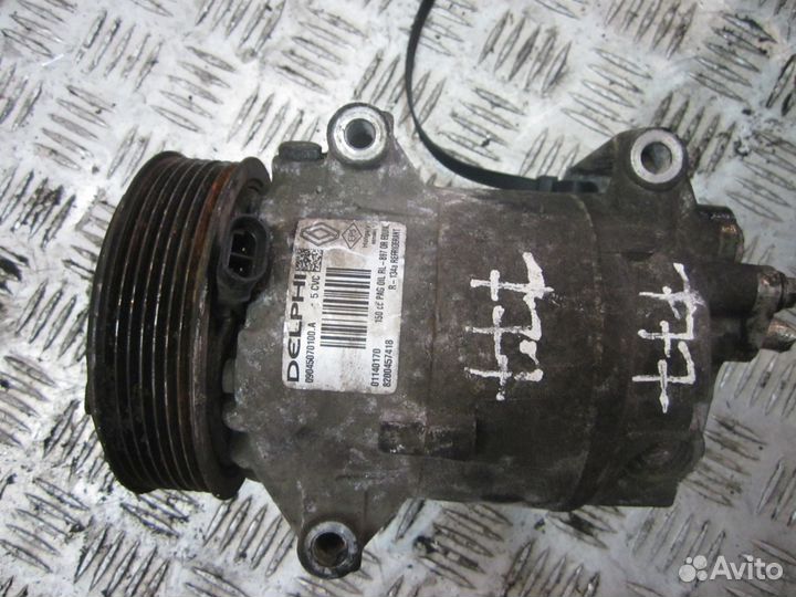 Компрессор кондиционера для Рено Меган Сценик 2.0