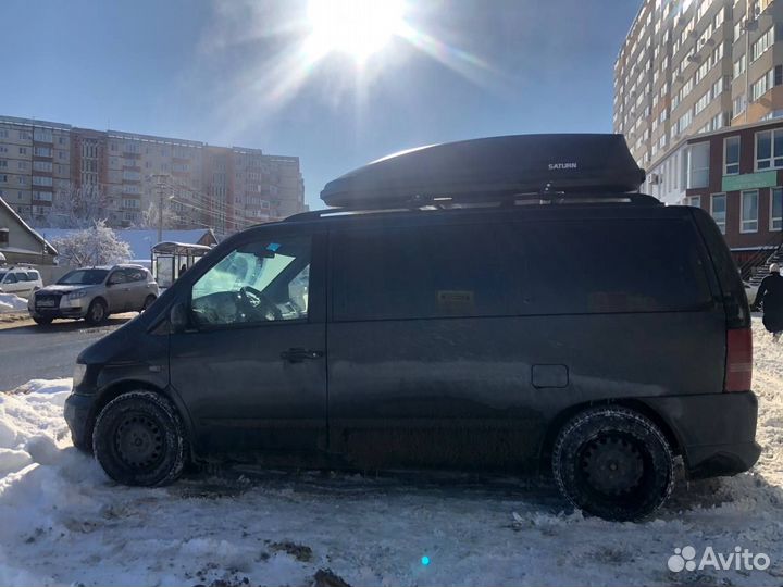 Автобокс на крышу 700 литров двухсторонний