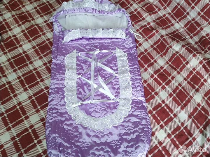 Конверт для новорожденных на выписку