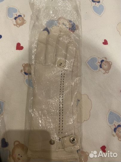 Перчатки кожанные