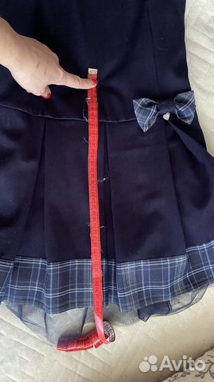 Платье школьное