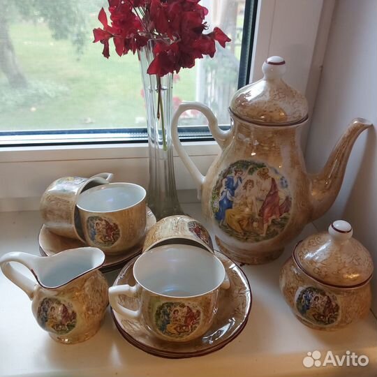 Сервиз чайный Мадонна Польша 4 чашки