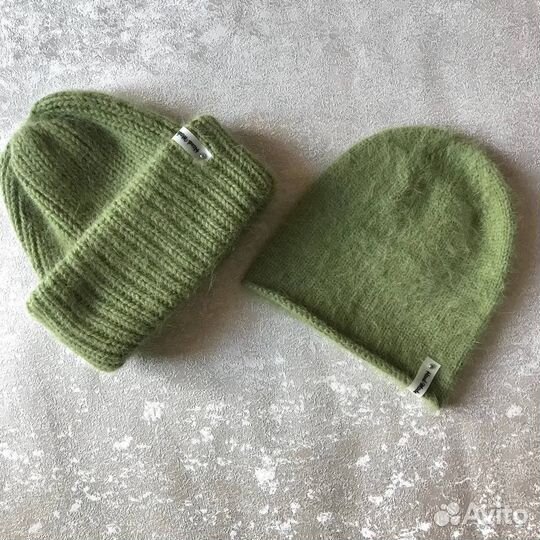 Вязаная шапка «такори» ручной работы