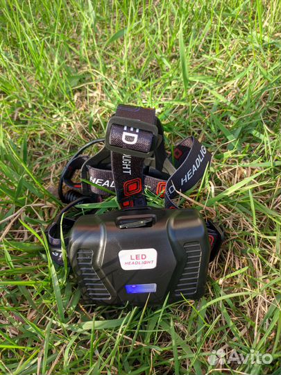 Мощный налобный фонарь
