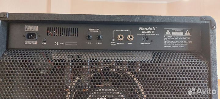 Ламповый комбоусилитель Randall RG50TC