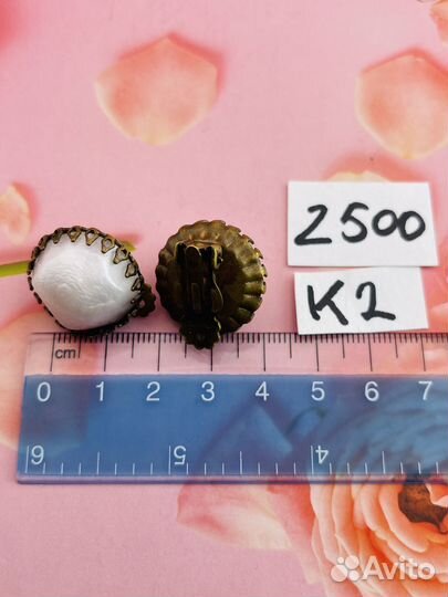 Винтажные клипсы, США, К2, А