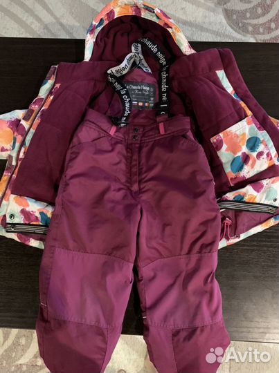 Зимний костюм для девочки