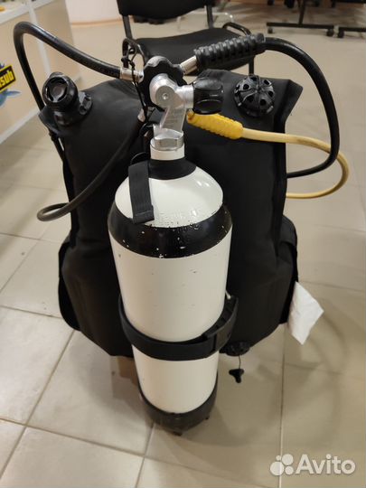 Акваланг комплект. Жилет, регулятор,баллон