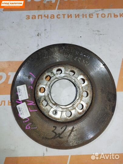 Диск тормозной передний Audi A4 B7 2007 8E0615301Q