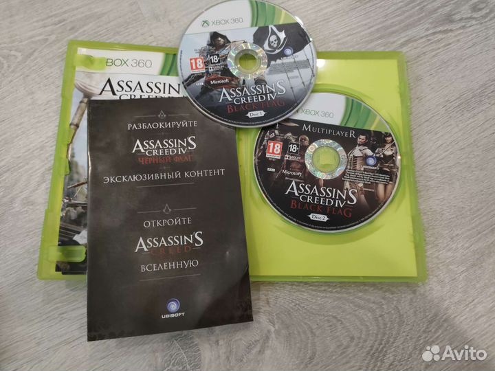 Assassin's creed Черный флаг xbox 360