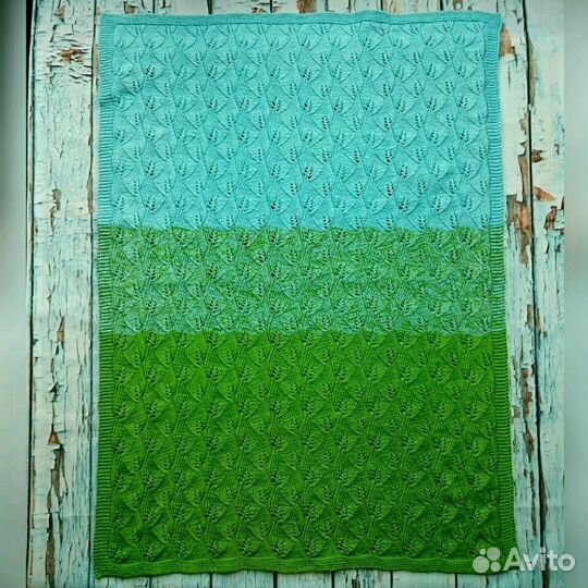 Детский хлопковый плед. 67х90см