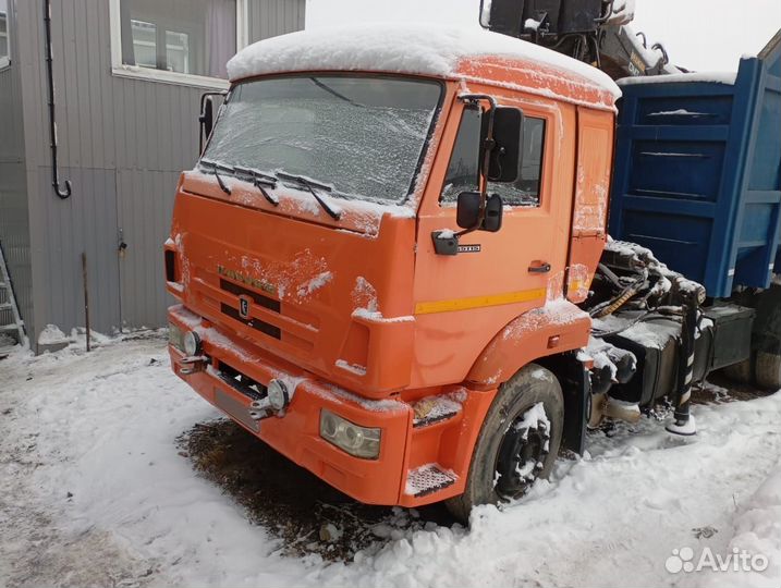 Ломовоз КАМАЗ 65115 с КМУ FASSI, 2015