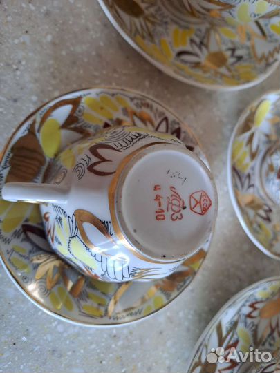 Чайная и кофейная пара 