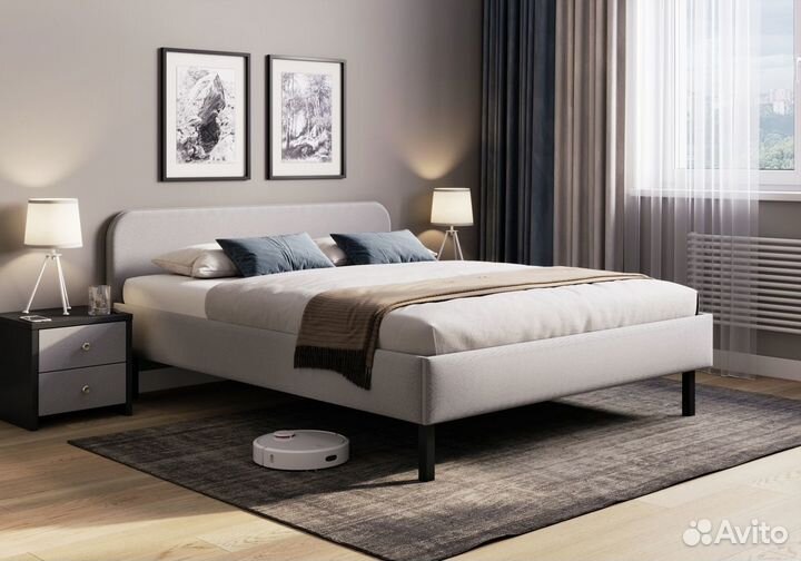 Кровать Hanna двуспальная 160-200 см