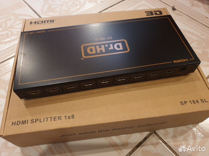 Сплиттер 8 hdmi ver.1.4