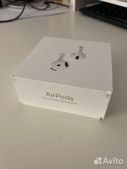 Коробка от airpods 4
