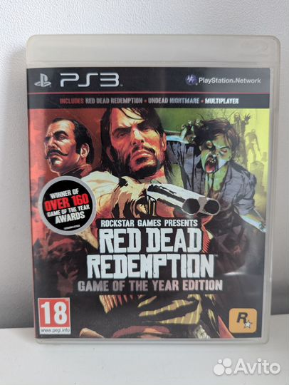 Red dead redemption goty ps3