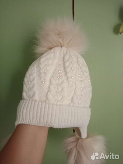 Шапка зимняя для девочки