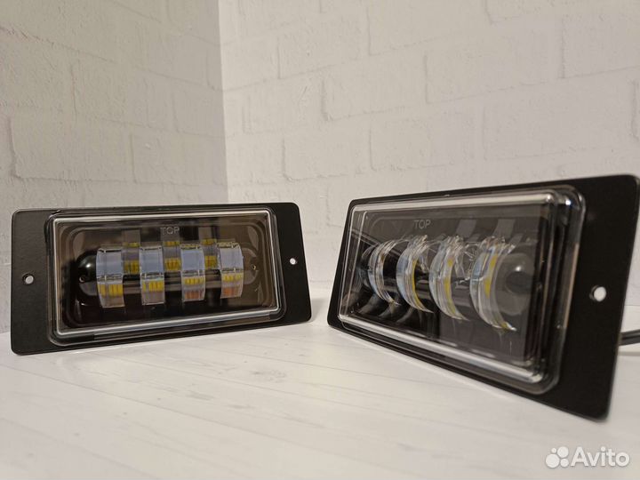 Светодиодные противотуманные фары на ваз 2114 70W