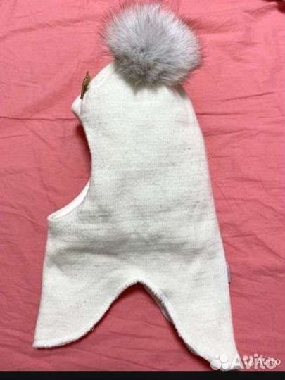 Шапка шлем 2-3года девочке