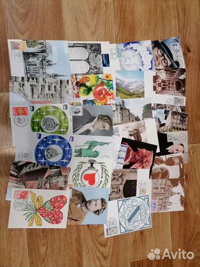 Почтовые карточки первого дня Франция