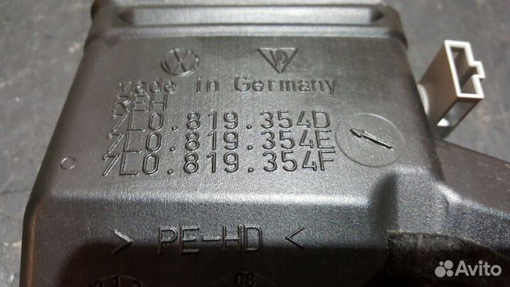 Воздуховод отопителя Porsche Cayenne 957 GTS