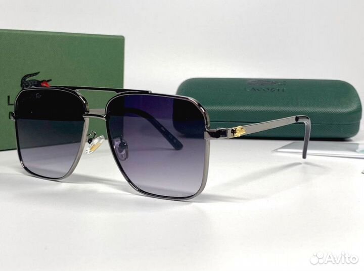 Очки Lacoste Aviator фиолетовые