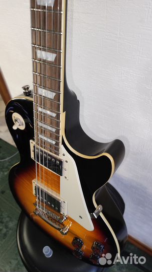 Epiphone les paul standard Plus Top PRO как новый
