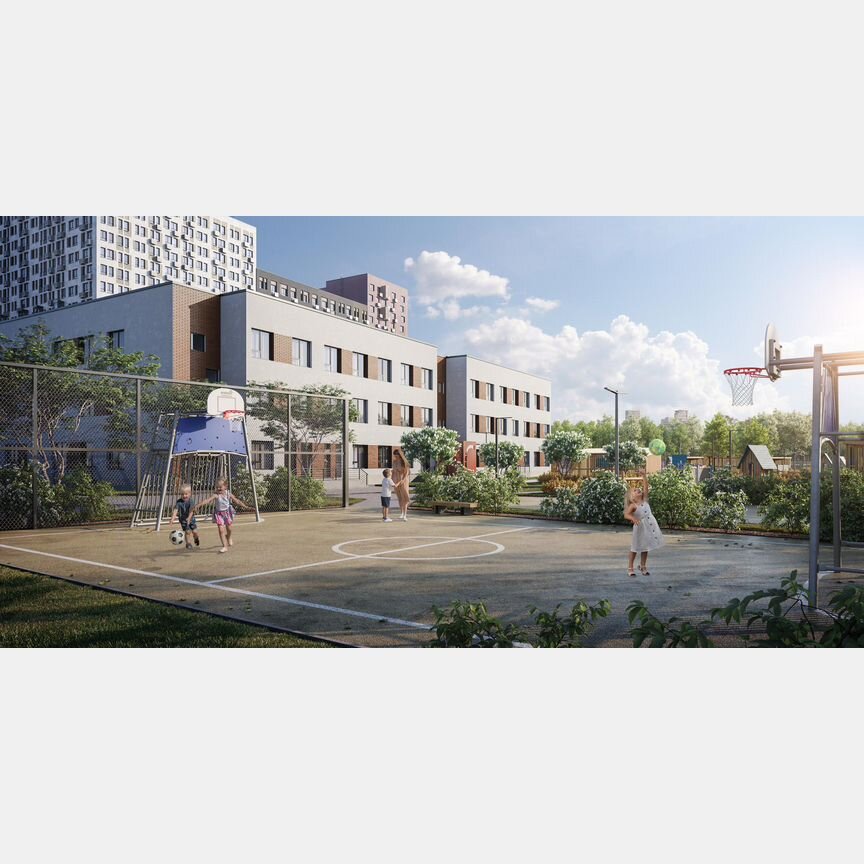 Квартира-студия, 38,3 м², 1/7 эт.