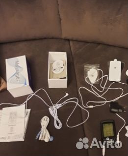 EMS электрофорез массажер для миостимуляции