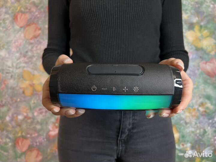 Блютуз колонка светящаяся