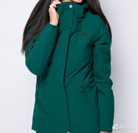Куртка зимняя зеленая 44 р