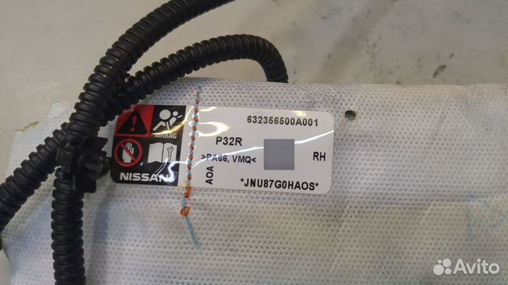 Подушка безопасности в сиденье Nissan Rogue, 2019
