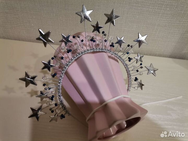 Ободок для волос ручной работы