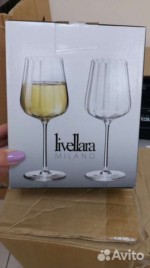 Набор бокалов для вина livellara Milano