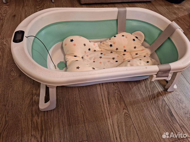 Ванночка для купания с термометром