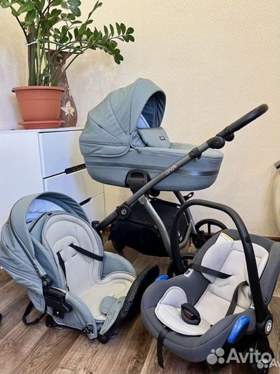 Коляска tutis uno 3 plus 3 в 1