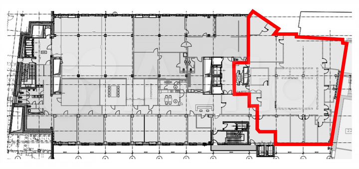 Аренда офиса 535 м² в бц Моховая