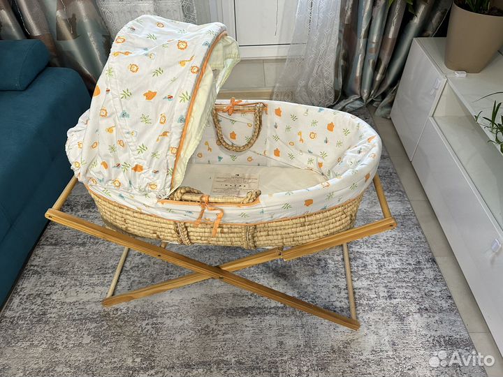 Люлька колыбель плетеная
