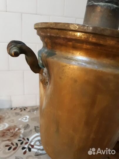 Самовар на дровах рюмка