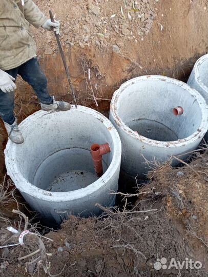 Септика из бетонных колец