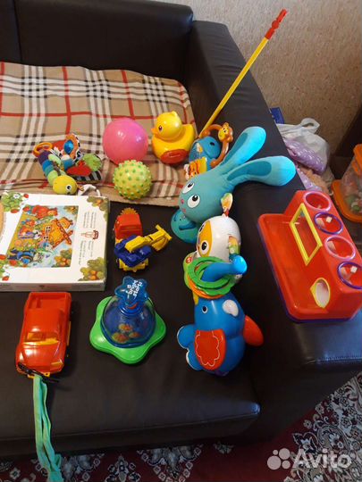 Игрушки детские развивающие пакетом